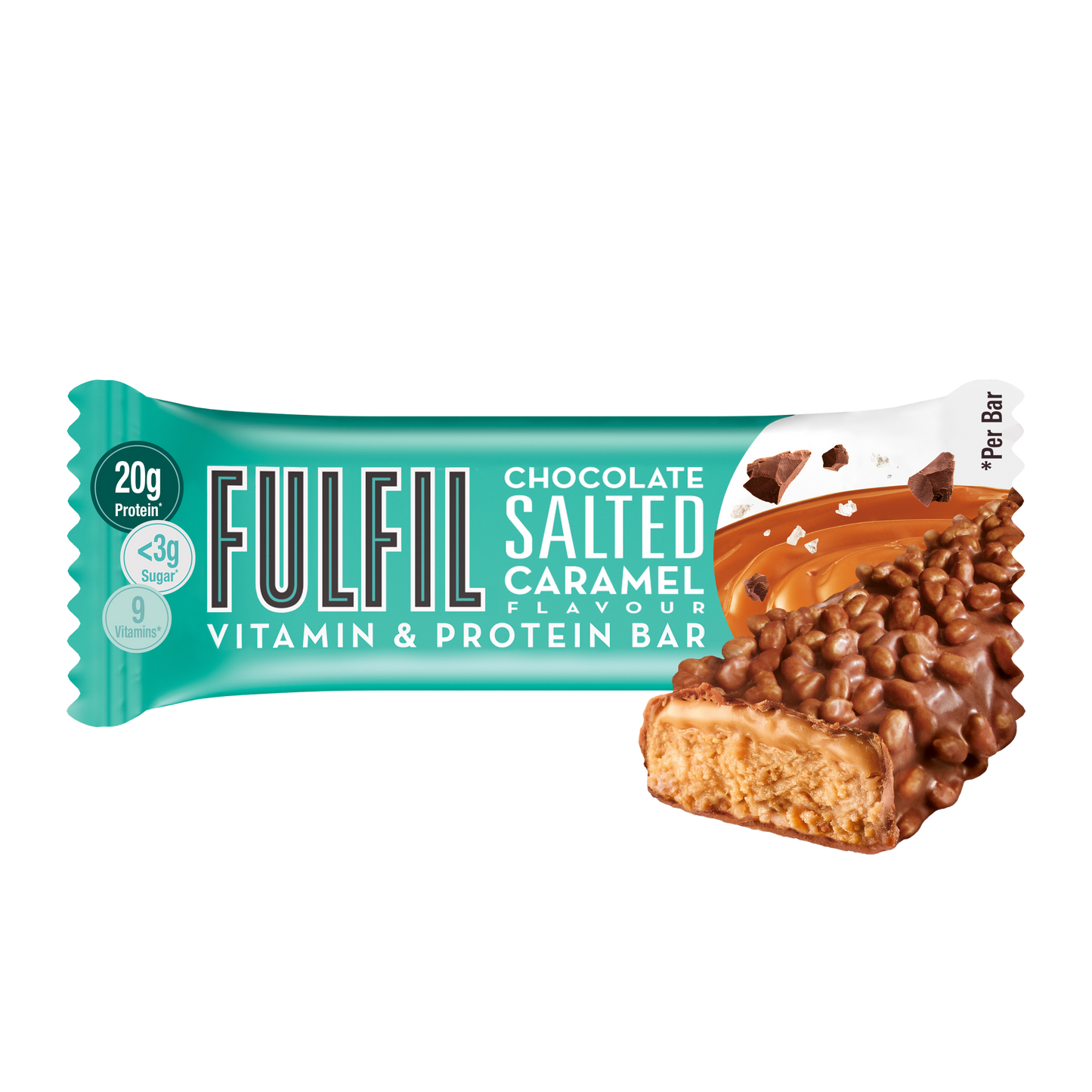Chocolate Salted Caramel Protein Bar