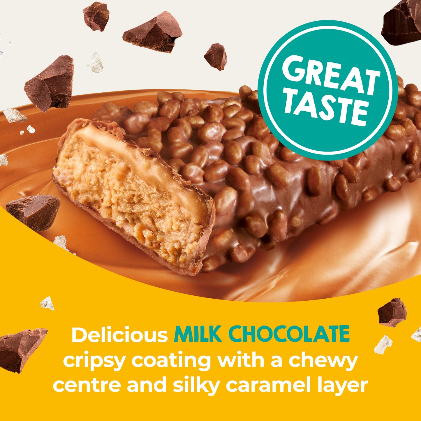 Chocolate Salted Caramel Protein Bar