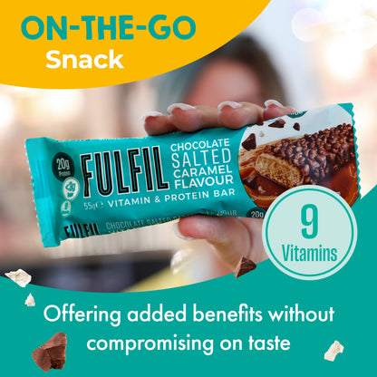 Chocolate Salted Caramel Protein Bar