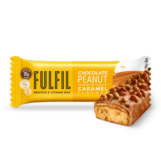 Chocolate Peanut & Caramel Protein & Vitamin Bar - 55g