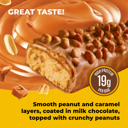 Chocolate Peanut & Caramel Protein & Vitamin Bar - 55g